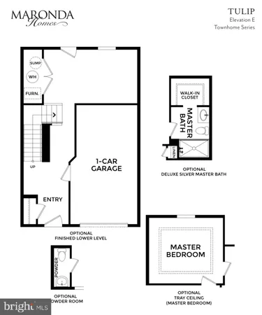 wooden floor with a bedroom