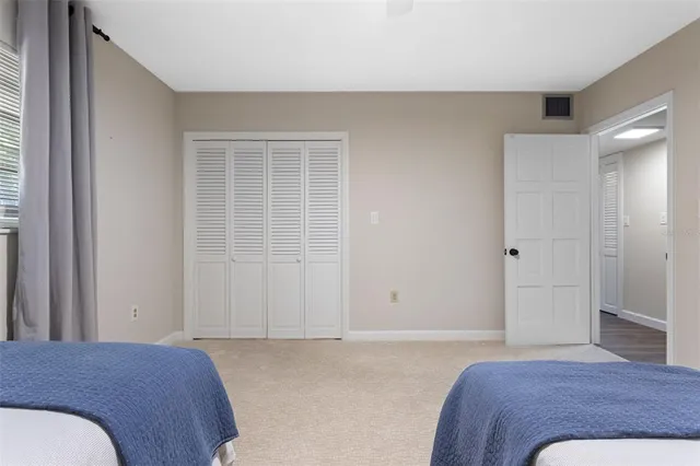 a view of a bench in the garden