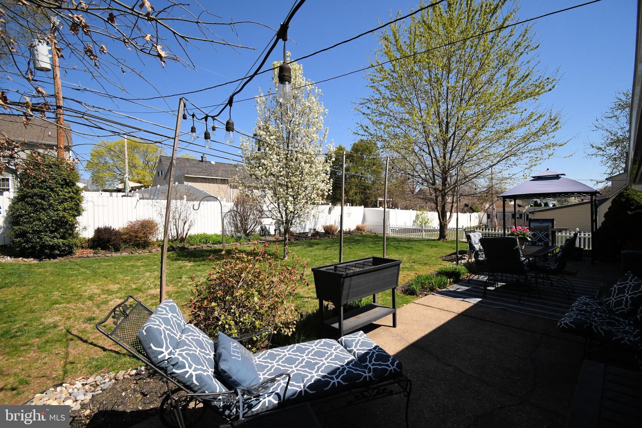 20 Conifer Road Levittown, PA 19057 - Photo 42 of 52 a view of a couches in patio and a yard