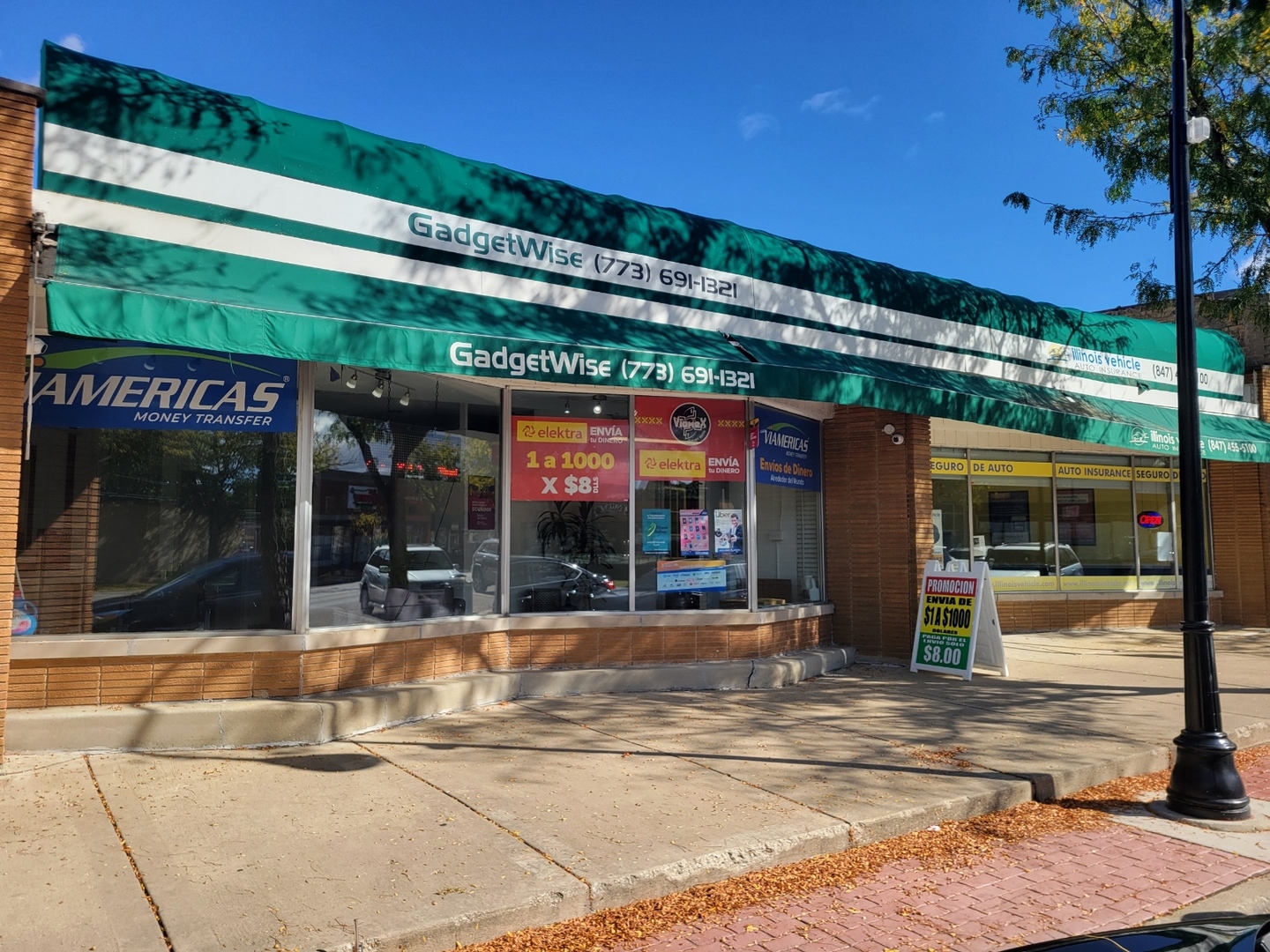 a view of a building with a outdoor space
