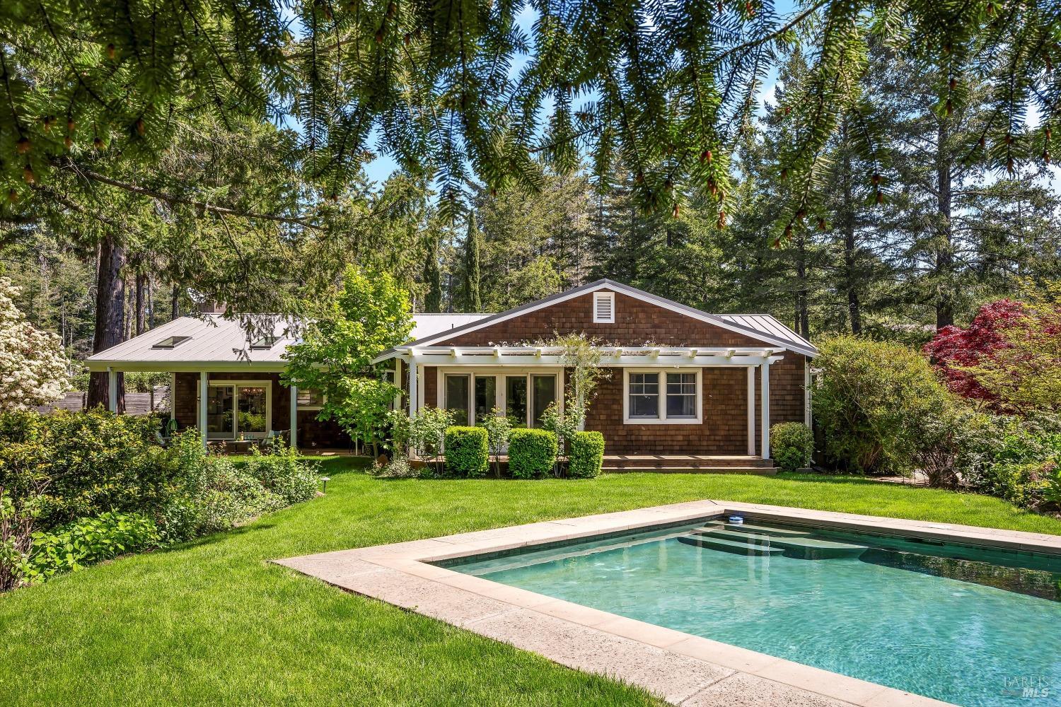 1065 Summit Lake Drive Angwin, CA 94508 - Photo 1 of 47 a view of house with a yard
