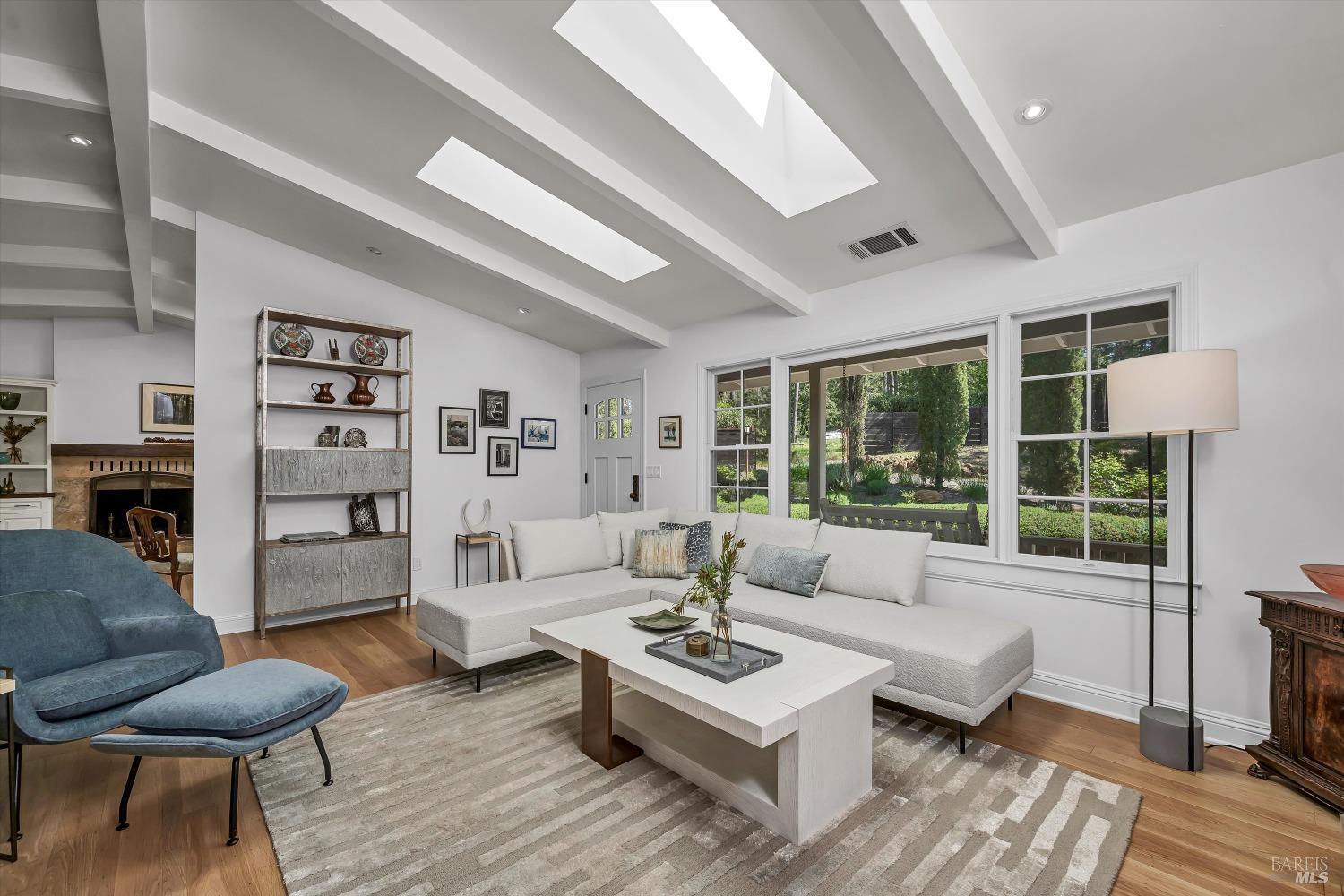 1065 Summit Lake Drive Angwin, CA 94508 - Photo 3 of 47 a living room with furniture and a table