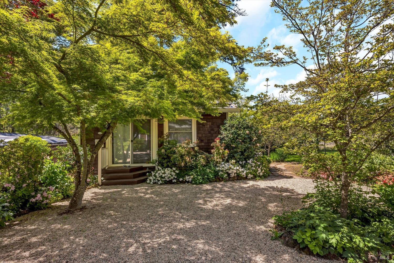 1065 Summit Lake Drive Angwin, CA 94508 - Photo 38 of 47 a view of a house with a tree