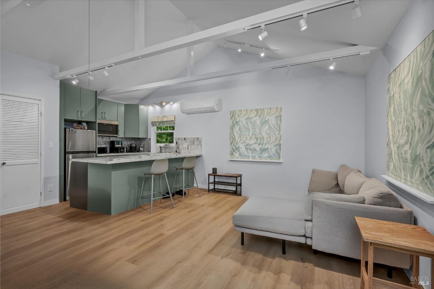 1065 Summit Lake Drive Angwin, CA 94508 - Photo 39 of 47 a kitchen with a refrigerator and a sink