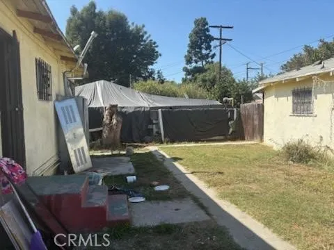 a view of a house with garden