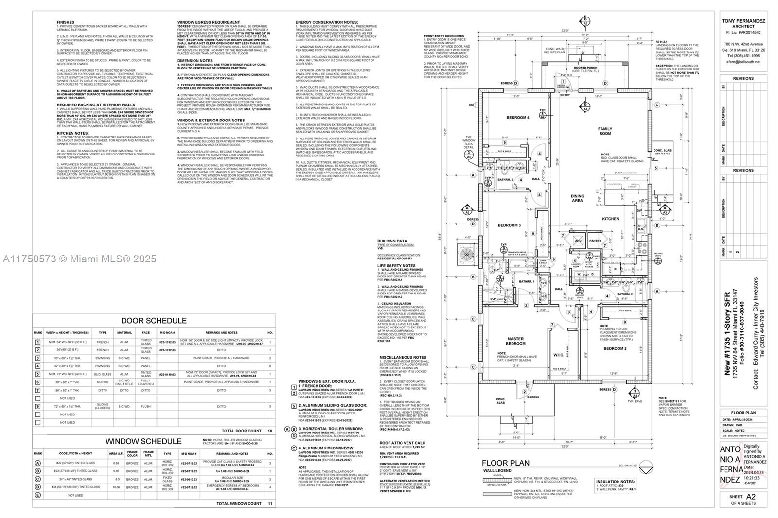 1735 Northwest 84th Street Miami, FL 33147 - Photo 13 of 14 view of a large window