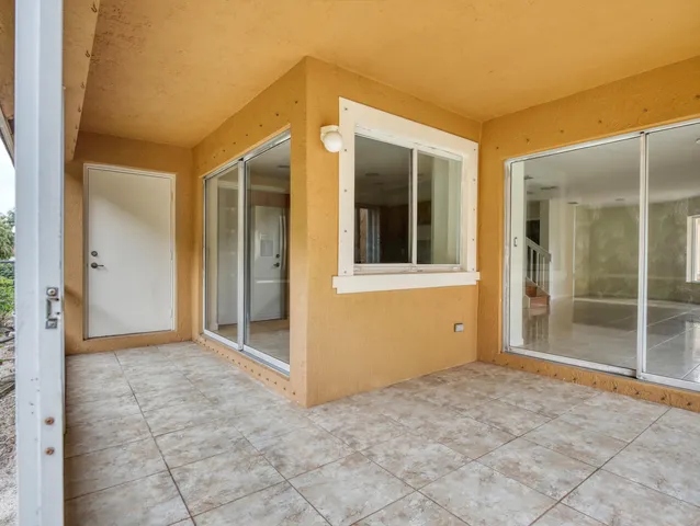 a view of an entryway with stairs