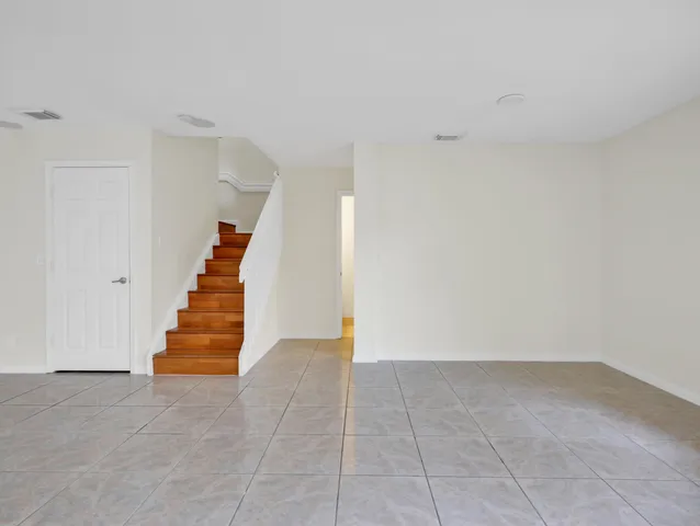 a view of empty room