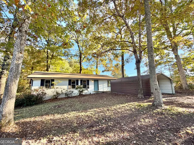 front view of house with a yard
