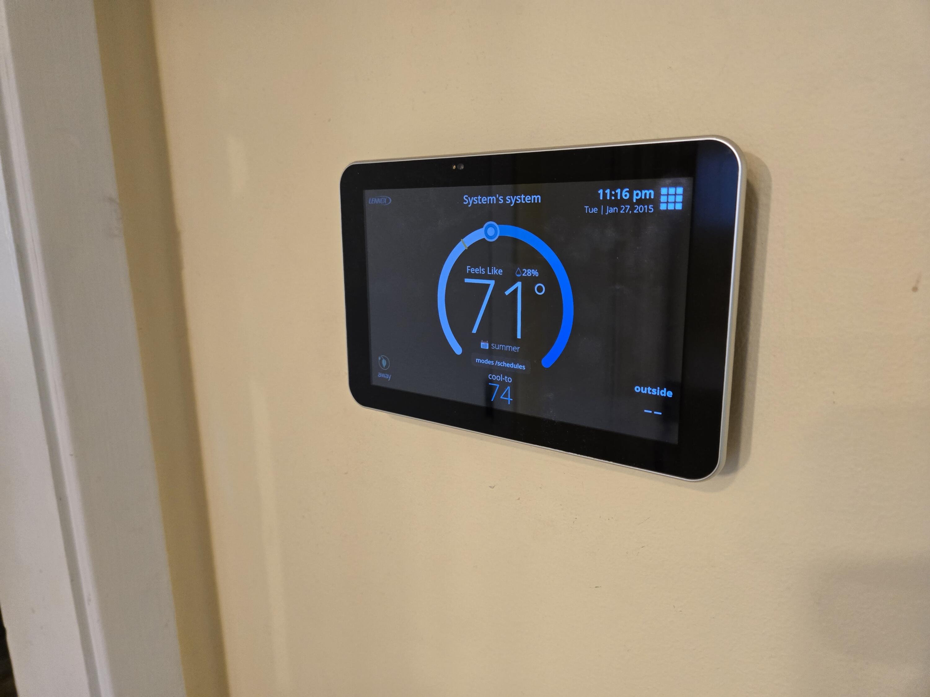 3414 Fowler Avenue Ogden, UT 84403 - Photo 30 of 39 Digital Lennox Thermostat