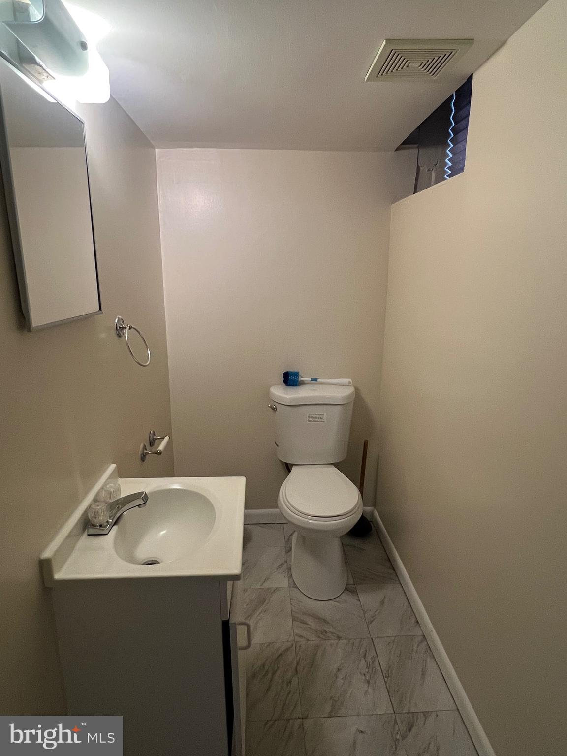 800 Jefferson Street Northeast Washington, DC 20011 - Photo 17 of 17 a bathroom with a toilet sink and mirror