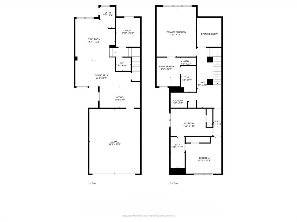 4224 Riverside Drive Flower Mound, TX 75028 - Photo 21 of 23 a picture of a floor plan