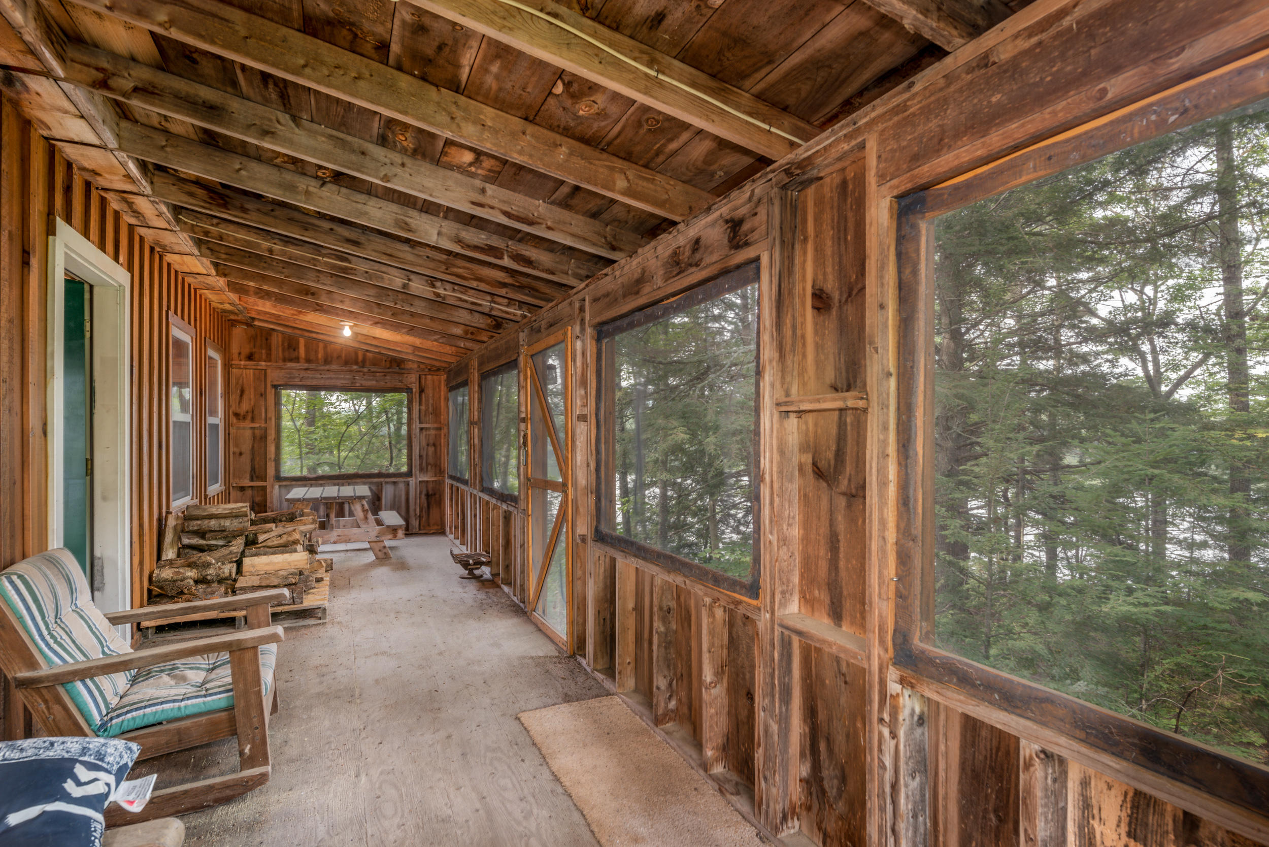 114 Camp Road Belmont, ME 04952 - Photo 18 of 48 Screen Porch to Water