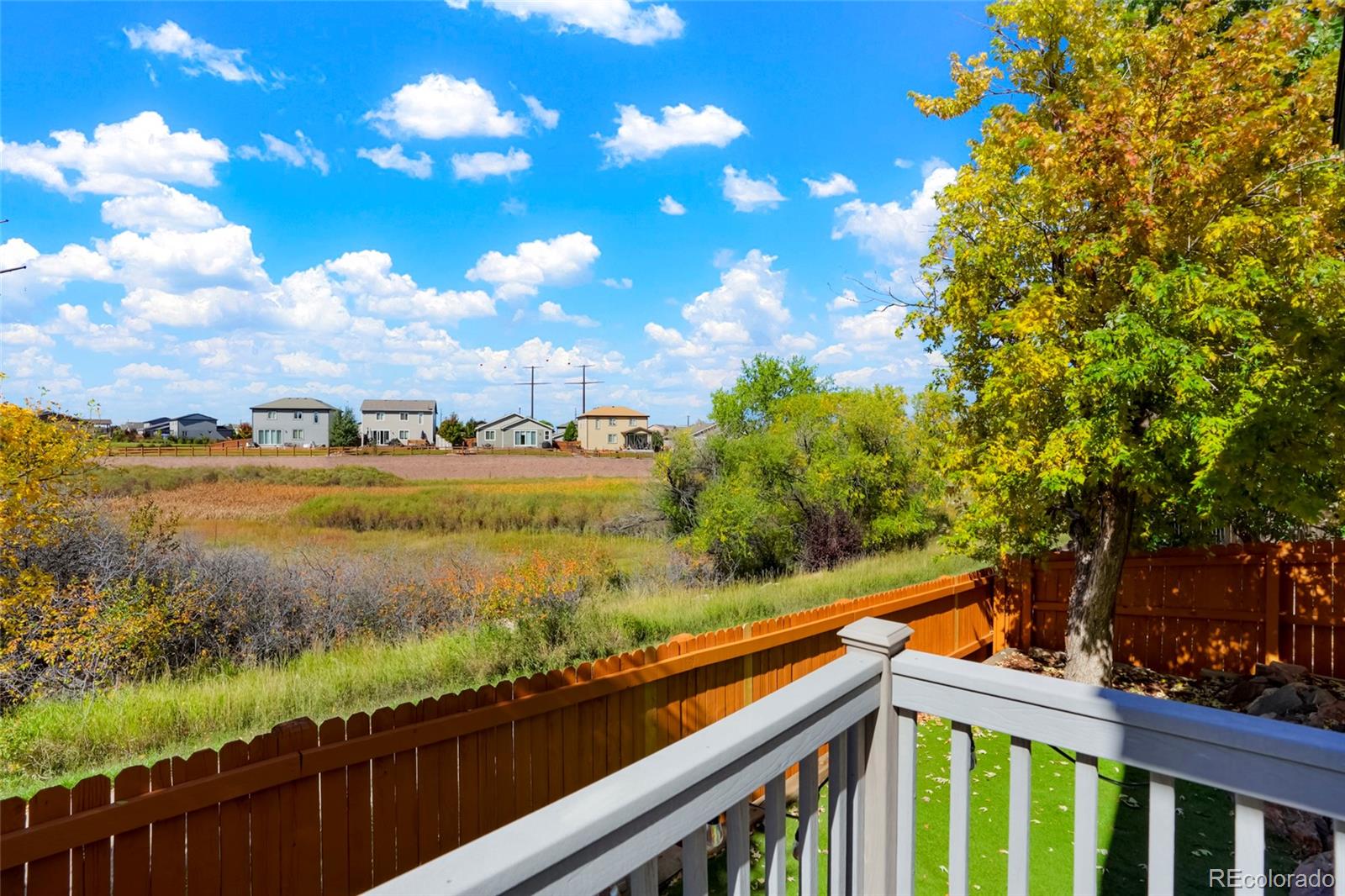 535 Howe Street Castle Rock, CO 80104 - Photo 23 of 25 a view of lake from balcony