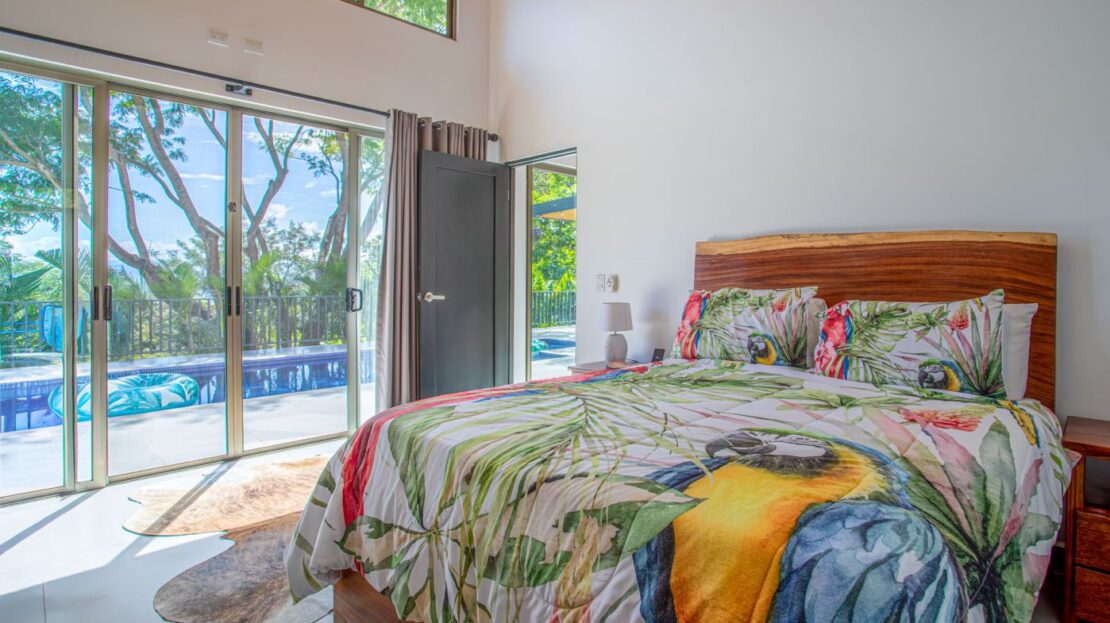 0 Modern Gem In The Natural Setting Washington, OS 20006 - Photo 9 of 33 Bedroom featuring access to exterior and a towering ceiling