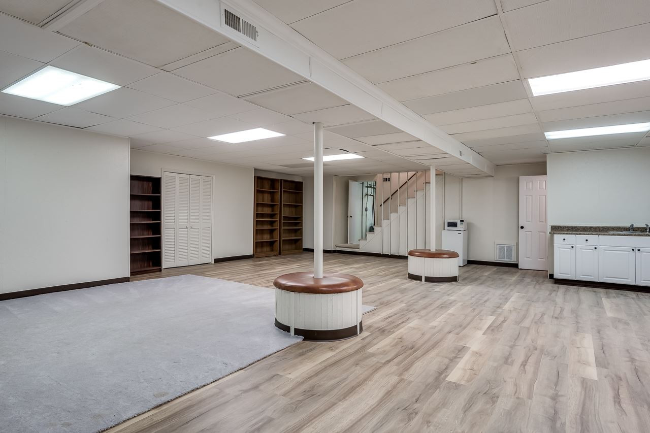 4503 Farrington Road Durham, NC 27707 - Photo 24 of 30 New Luxury Vinyl Plank flooring. Use this as a rec room, exercise studio, whatever you can imagine! Finished basement