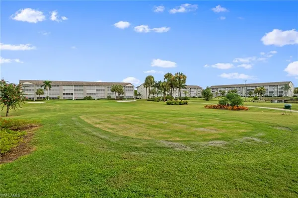 a view of a green field