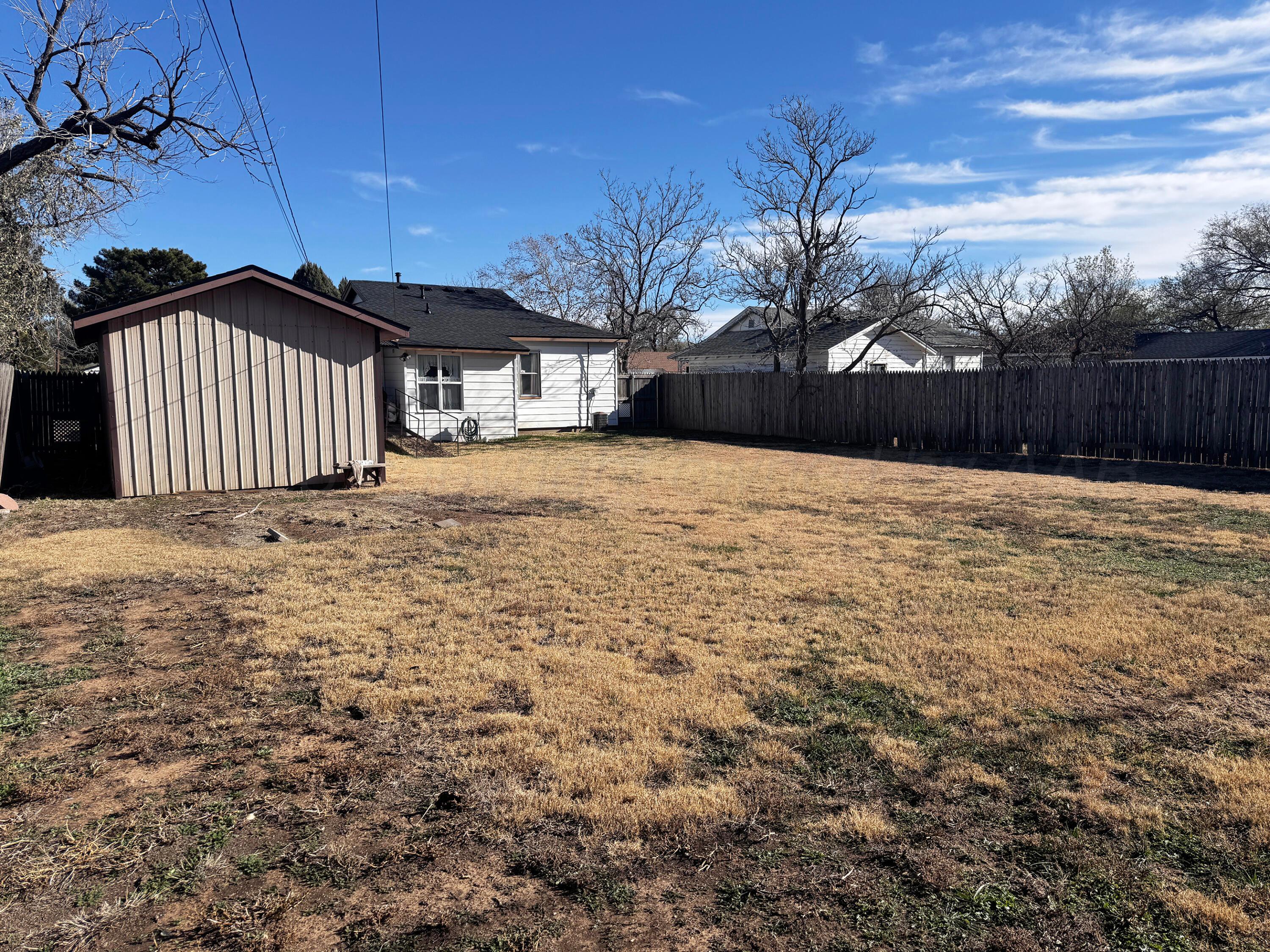 4004 South Hayden Street Amarillo, TX 79110 - Photo 14 of 14 a view of a house with a yard