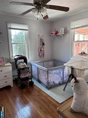 a room with furniture and a window