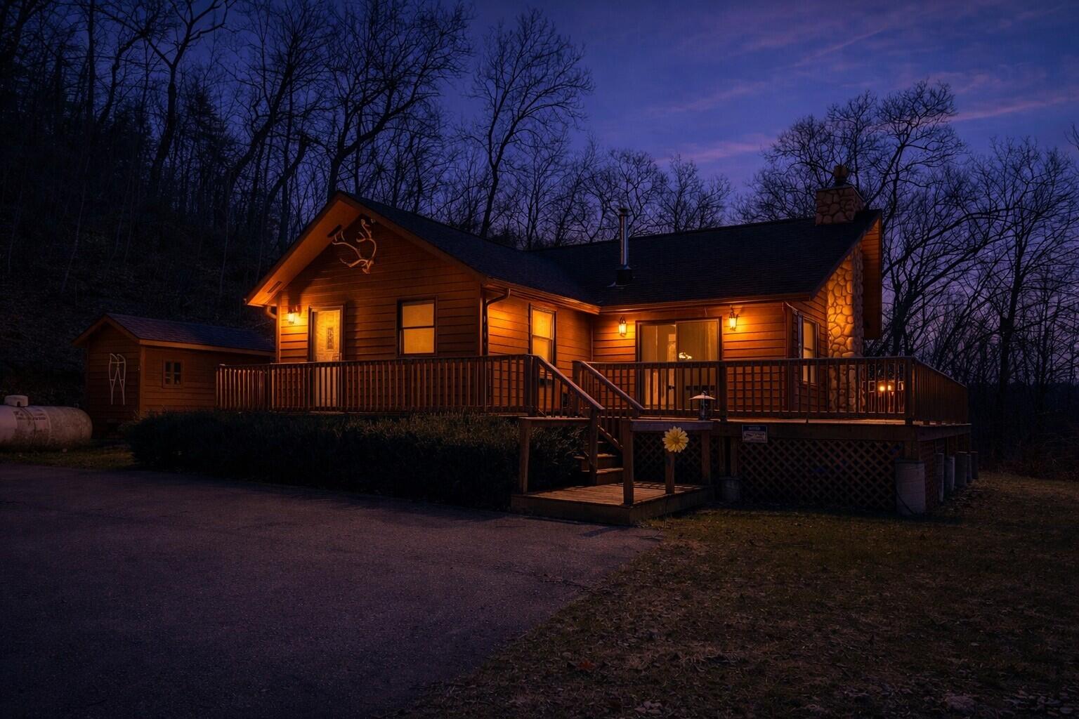 57751 Rainbow Drive Freeman, WI 54628 - Photo 32 of 32 Evening Rainbow Dr.