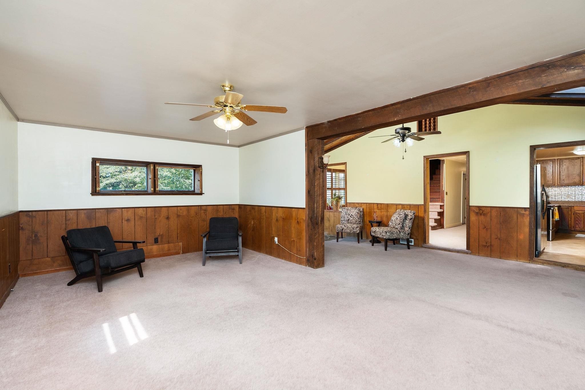 205 Devon Road Staunton, VA 24401 - Photo 17 of 71 a living room with furniture and a ceiling fan