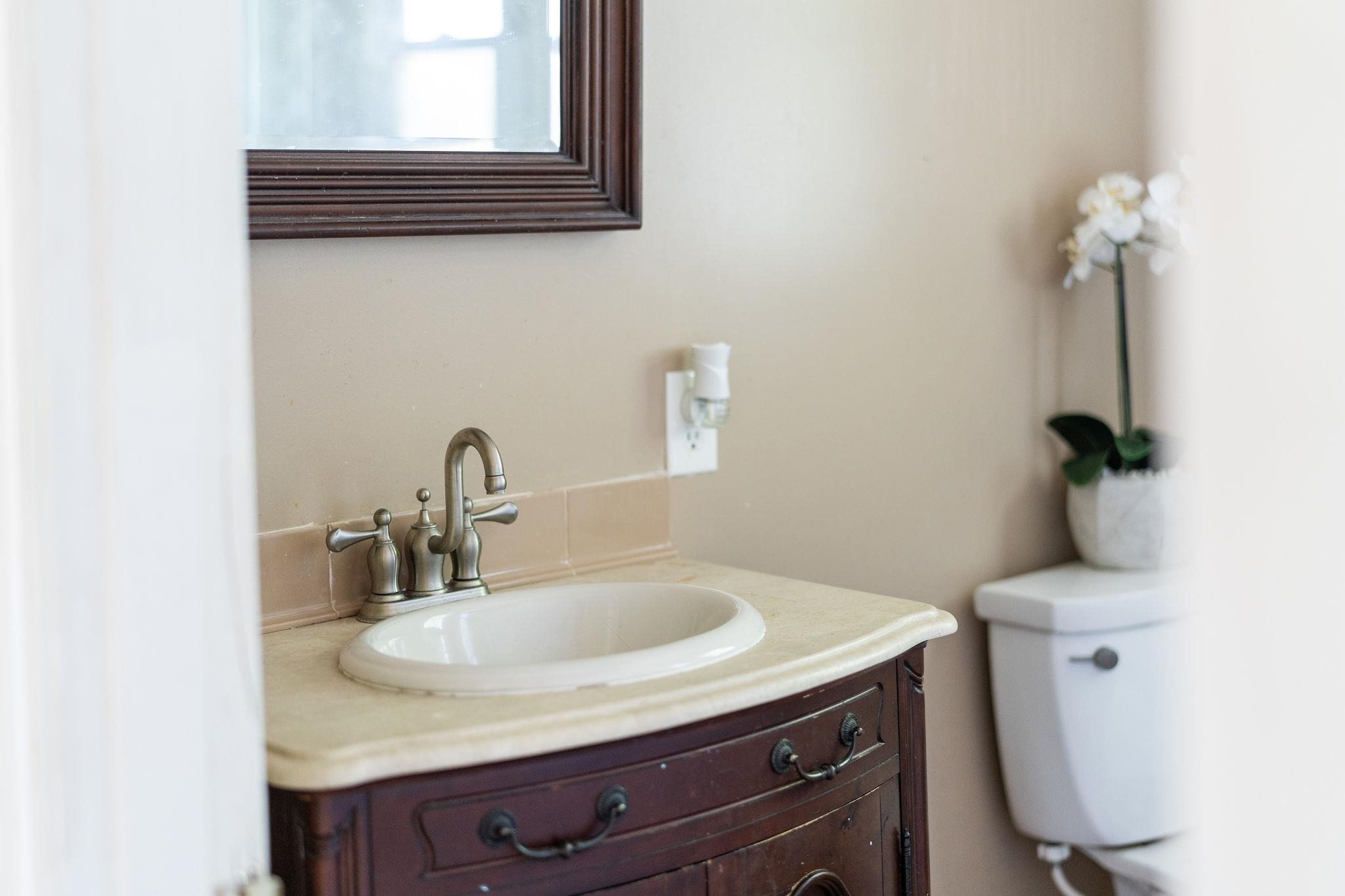 205 Devon Road Staunton, VA 24401 - Photo 43 of 71 a bathroom with a sink and a toilet