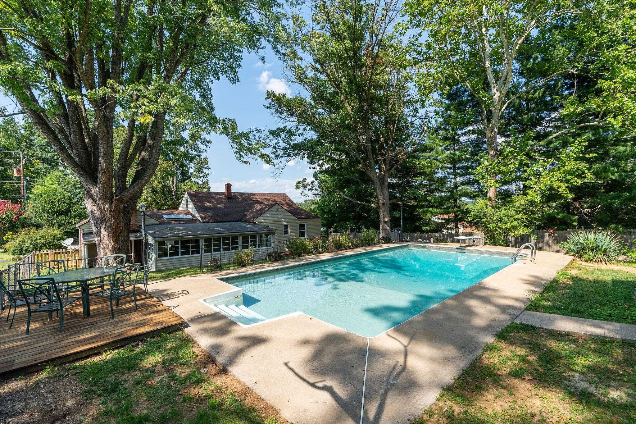 205 Devon Road Staunton, VA 24401 - Photo 60 of 71 a view of backyard with swimming pool and patio