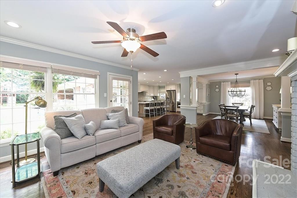 3100 Mountainbrook Road Charlotte, NC 28210 - Photo 15 of 48 a living room with furniture and a large window