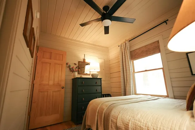 a view of a door of the house