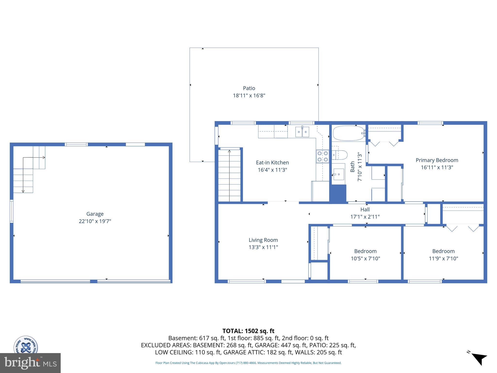 3551 Ruffed Grouse Drive Dover, PA 17315 - Photo 28 of 30 a picture of a room with a floor plan
