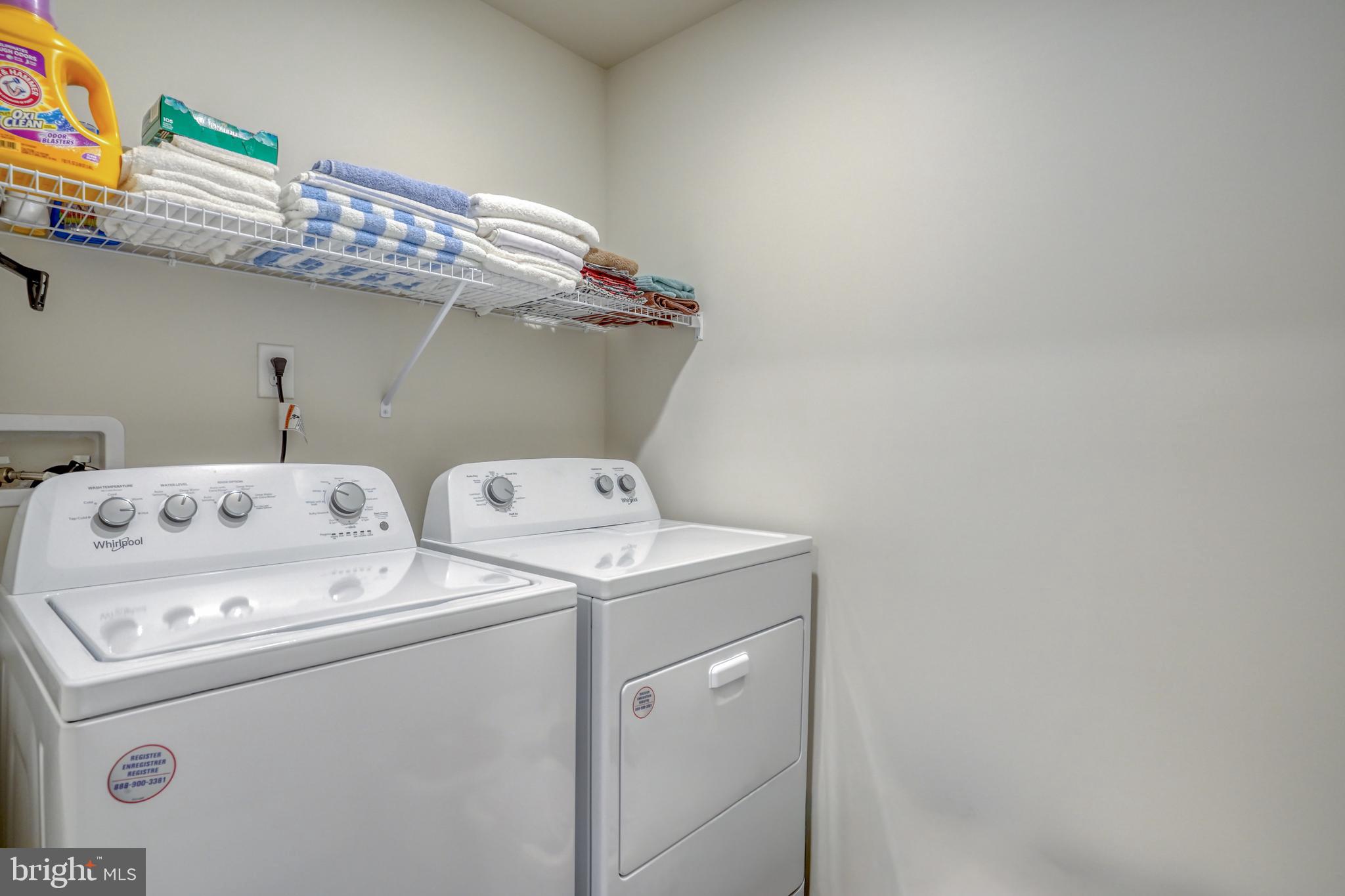 124 Currant Circle Magnolia, DE 19962 - Photo 32 of 45 a utility room with dryer and washer