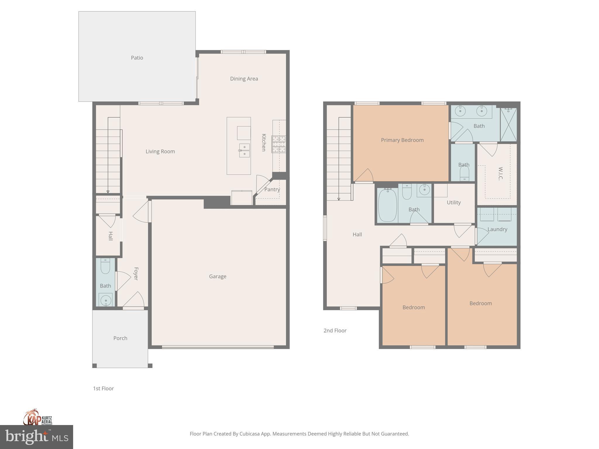 124 Currant Circle Magnolia, DE 19962 - Photo 45 of 45 a kitchen with white cabinets and refrigerator