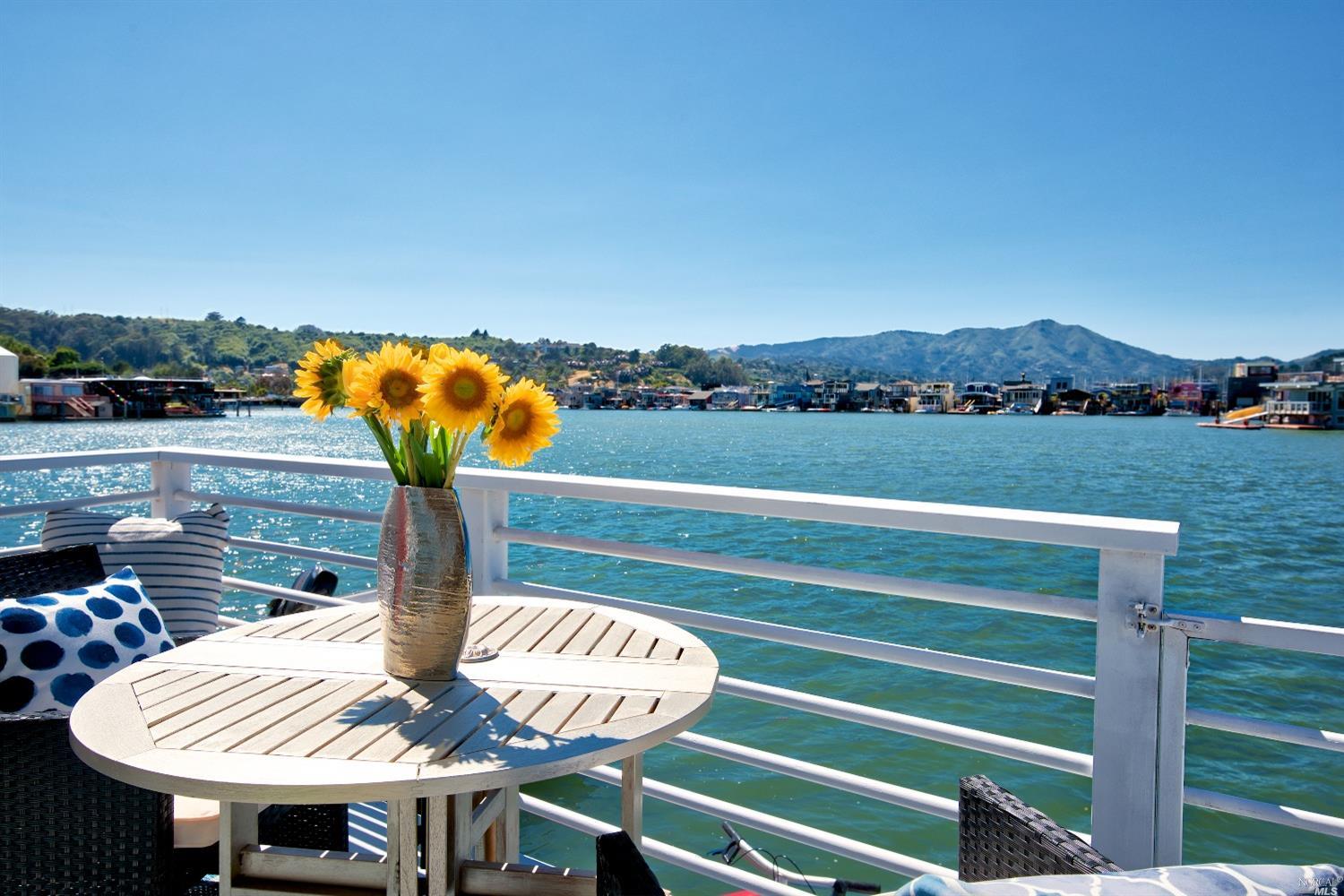 41 Liberty Dock Sausalito, CA 94965 - Photo 1 of 1 a view of a table and chairs in patio