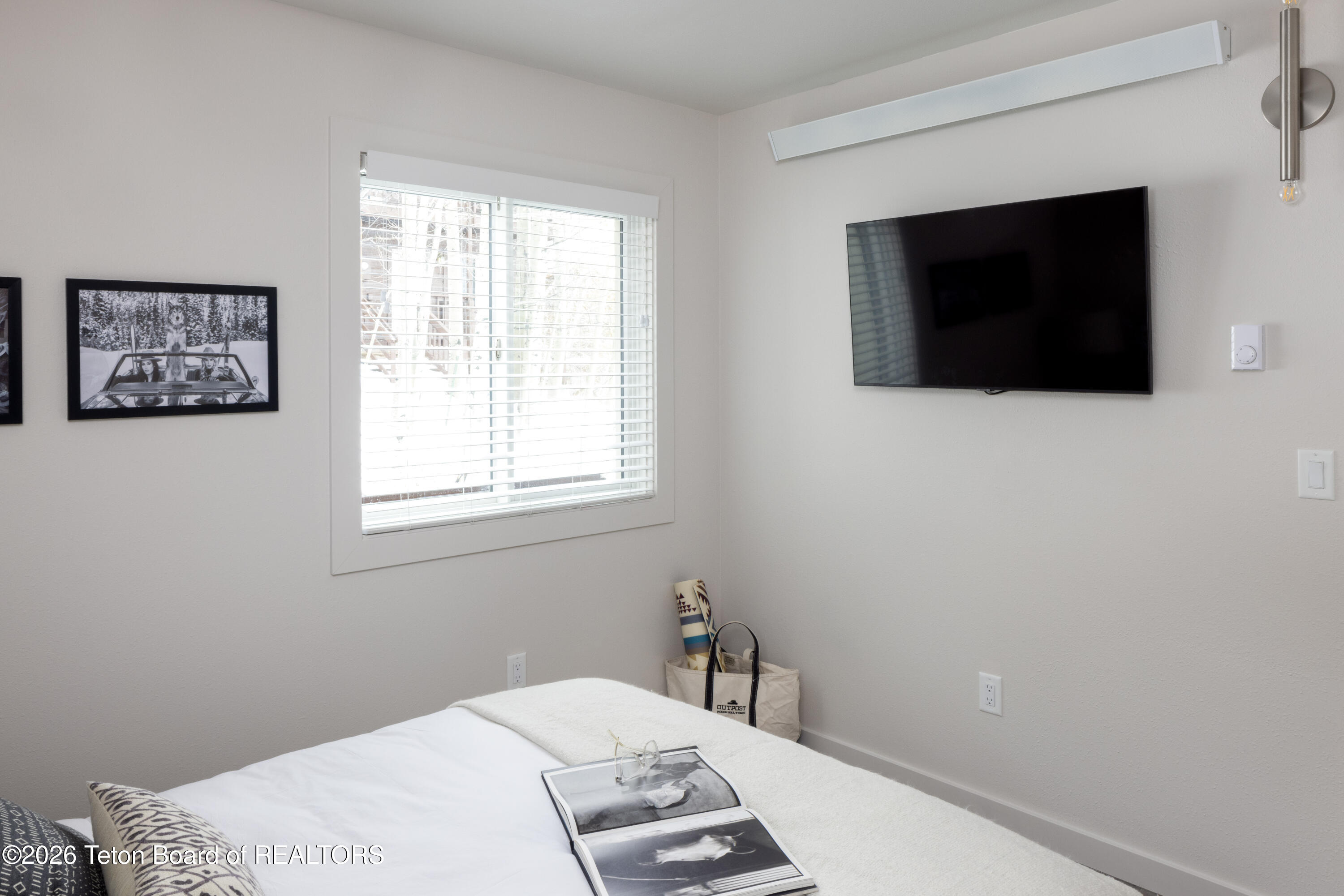 452 East Kelly Avenue Jackson, WY 83001 - Photo 16 of 25 16 Bedroom 2 TV