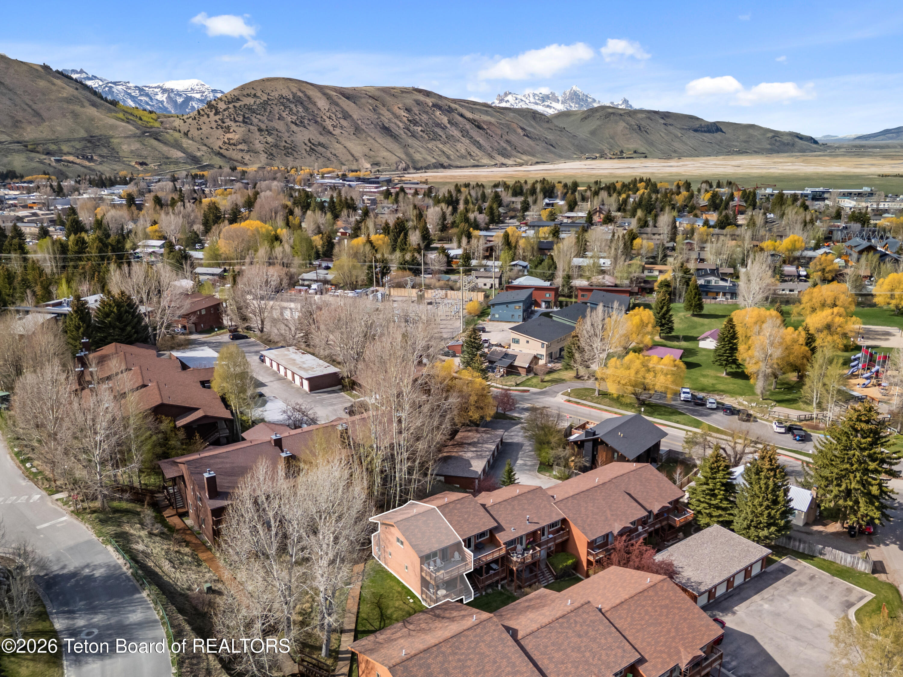 452 East Kelly Avenue Jackson, WY 83001 - Photo 2 of 25 2 Drone Teton Close Lines