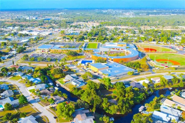 a view of city and ocean
