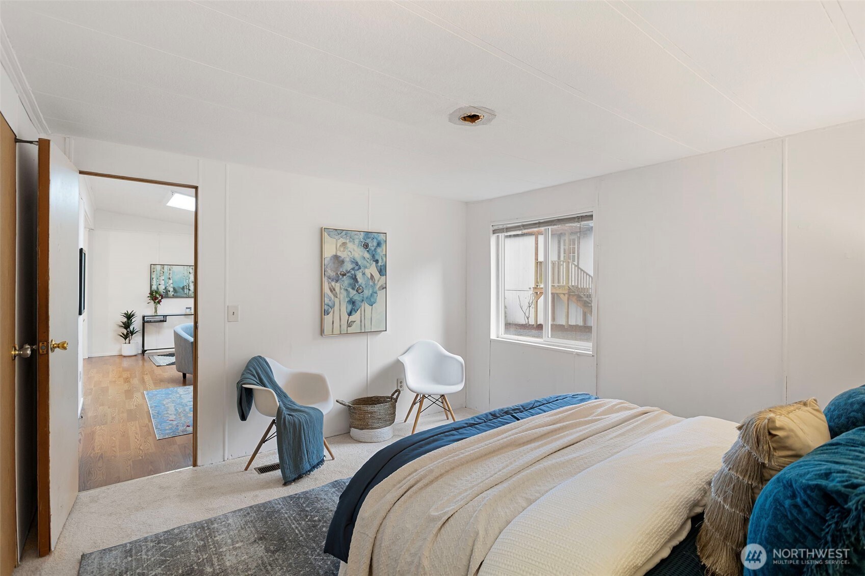 19015 16th Avenue Northeast Shoreline, WA 98155 - Photo 28 of 38 a bed room with a bed and a window