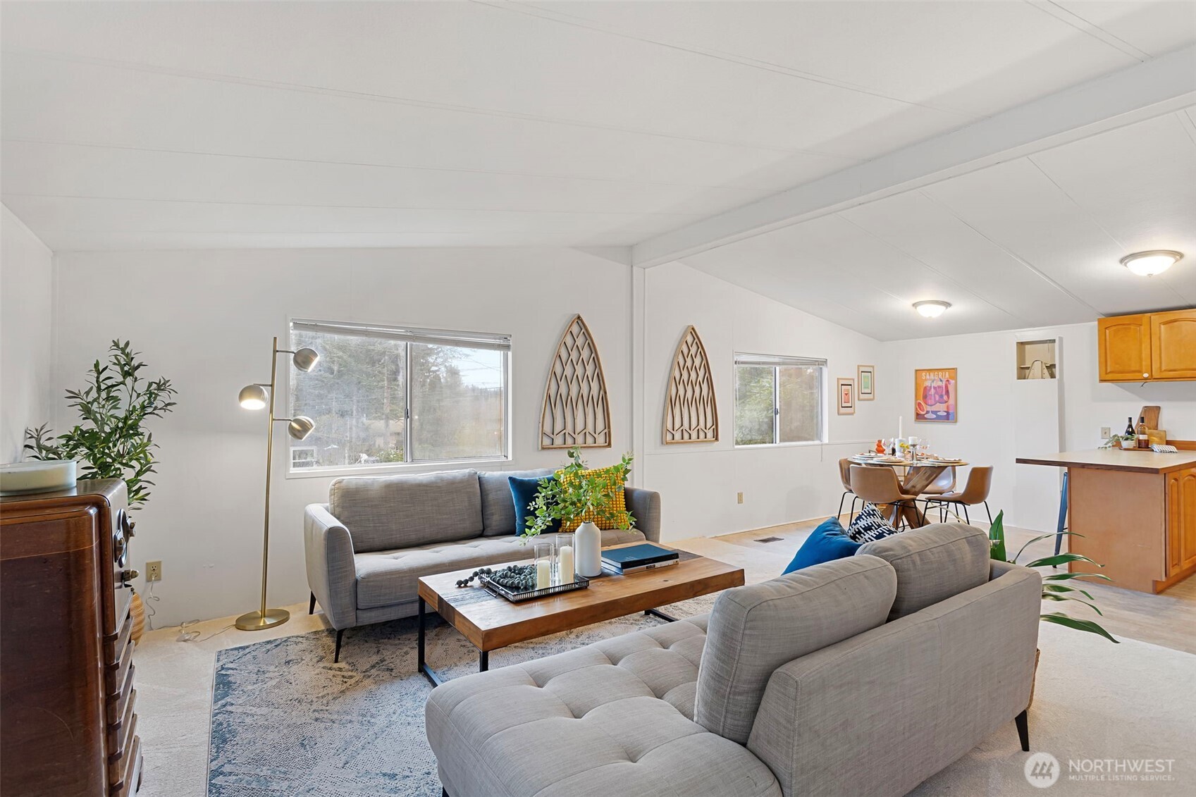 19015 16th Avenue Northeast Shoreline, WA 98155 - Photo 5 of 37 a living room with furniture and a table
