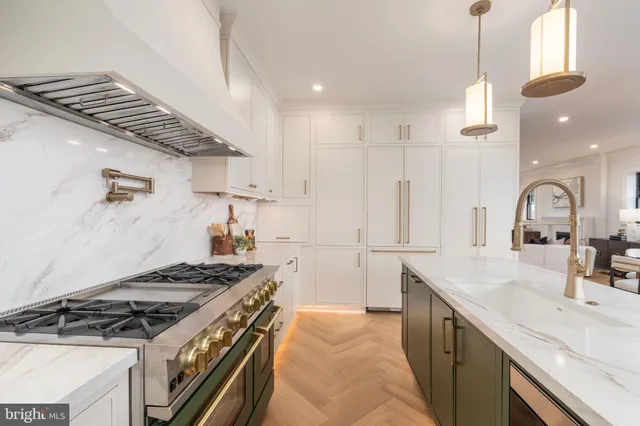a view of a house with patio and wooden floor
