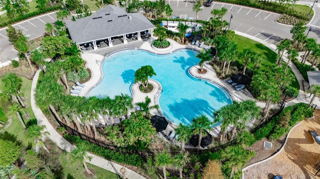 3602 Forest Path Drive Plant City, FL 33565 - Photo 69 of 75 an aerial view of a house with yard swimming pool and outdoor seating