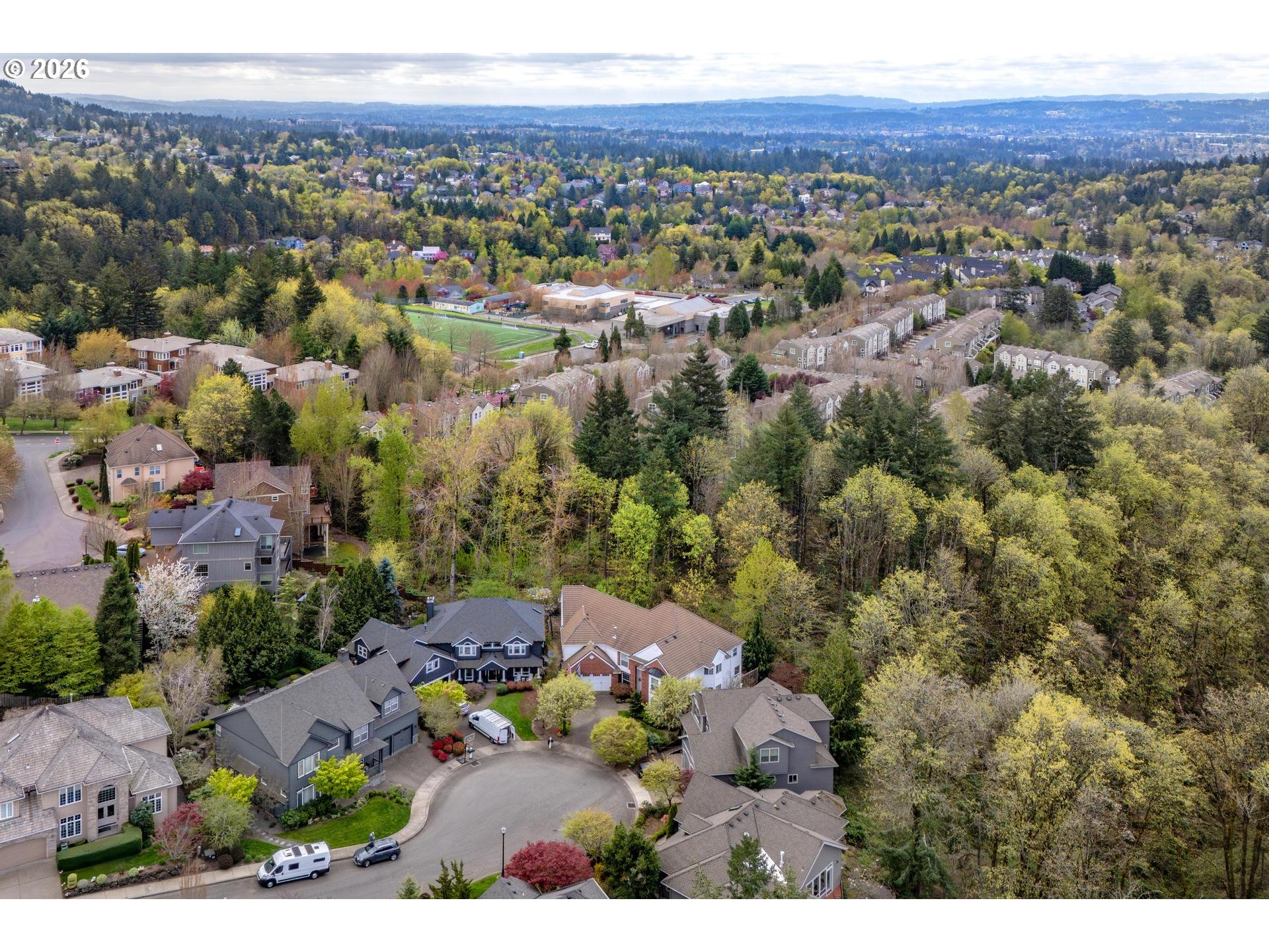 9739 Northwest Henry Court Portland, OR 97229 - Photo 37 of 42 Drone View/UAV