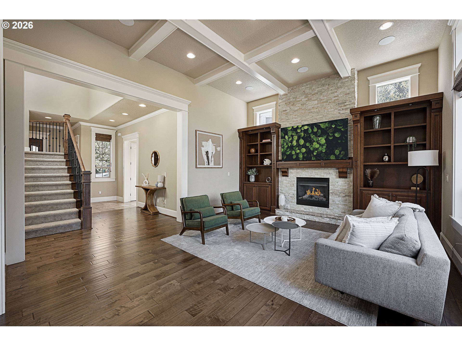 9739 Northwest Henry Court Portland, OR 97229 - Photo 5 of 42 Living Room/Entrance