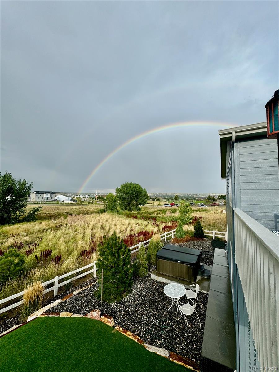 12649 Buffington Trail Parker, CO 80134 - Photo 43 of 47 a view of a balcony with an ocean