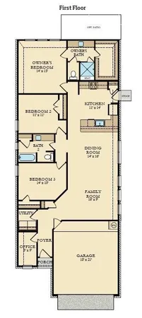 $1,800 | 1935 Barrett Gables Drive, Crosby, TX 77532