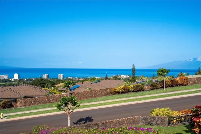 a view of a city with a houses