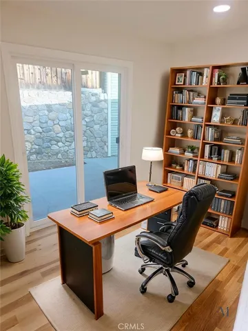 a close view of closet