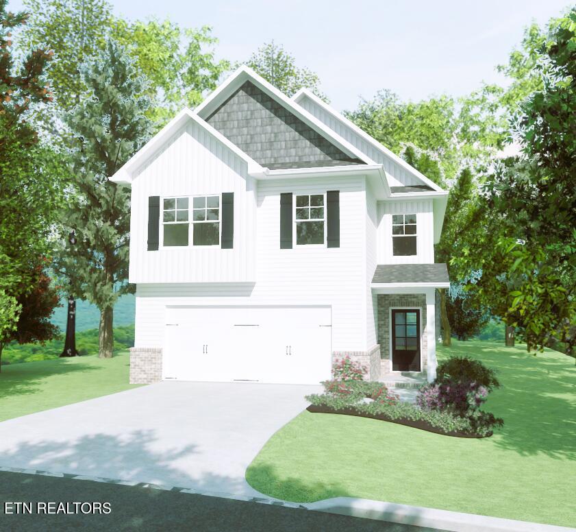 121 Heavenberry Street, Unit LOT101B Oak Ridge, TN 37830 - Photo 1 of 25 The-Calloway-CR-2CFEGL-Slab-Front-Rend