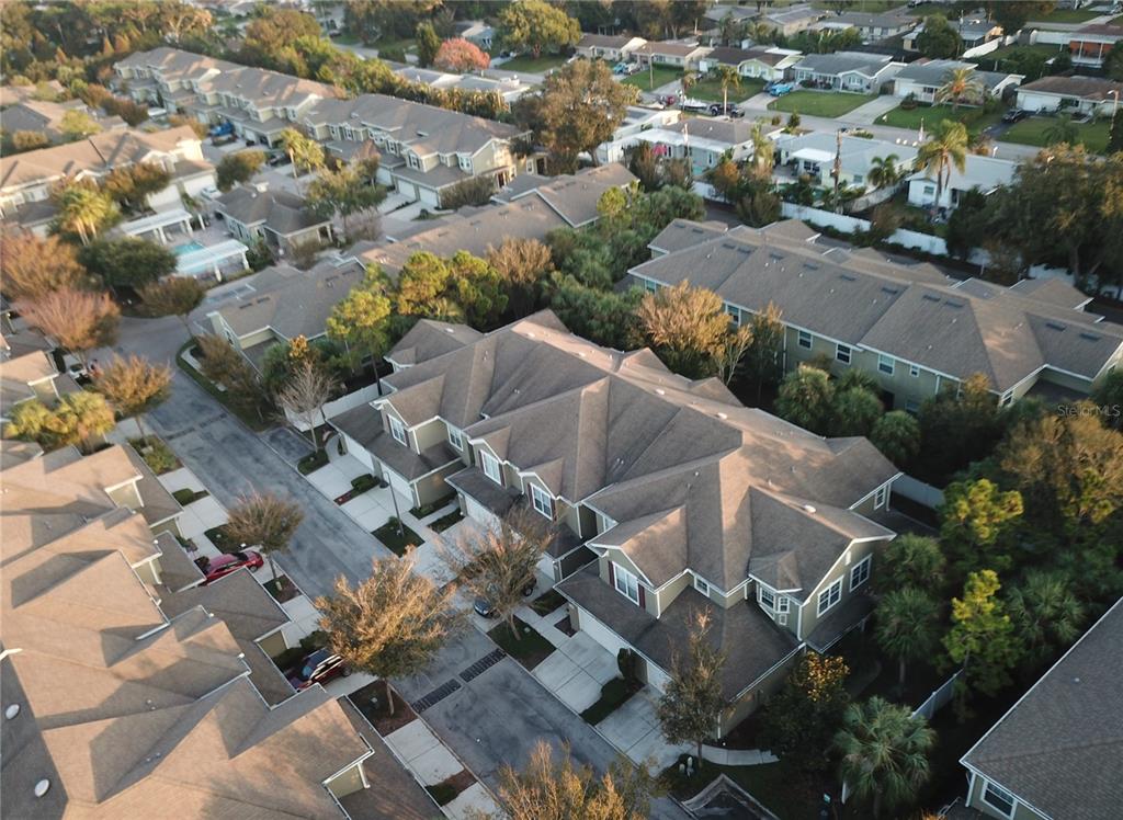 10620 Whittington Court Largo, FL 33771 - Photo 61 of 68 an aerial view of a city with lots of residential buildings