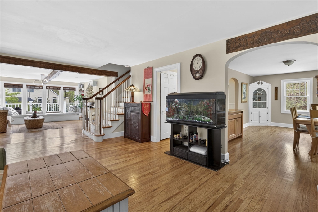 229 Parkerville Road Southborough, MA 01772 - Photo 26 of 38 a living room with furniture and a flat screen tv