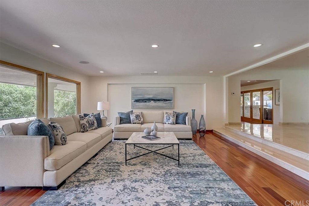 12392 Ranchview Drive Santa Ana, CA 92705 - Photo 3 of 72 a living room with furniture and a large window